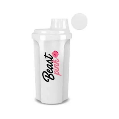 Šejker BeastPink biely 700 ml - BeastPink (700 ml, biela) (29001-1)