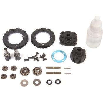 Team Losi Racing Централен диференциал tlr, пълно, метални предавки: 22x-4