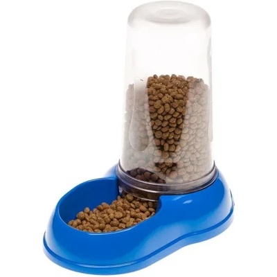 Ferplast Azimut 1500 - Разпределител за вода или храна, 1500 мл, син/бял