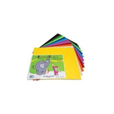 Karton barevný kreslicí A3 420 x 297 mm 50 listů/180g šedý