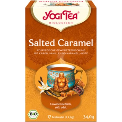 Yogi Tee Bio Salted Caramel - 17 пакетчета чай