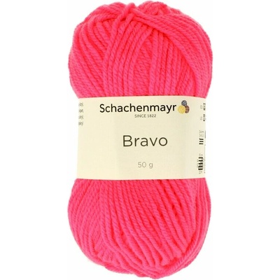 Schachenmayr Bravo 08234 neónovo ružová