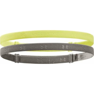 Under Armour ADJUSTABLE Mini BRANDS W Dámské čelenky tmavě šedá