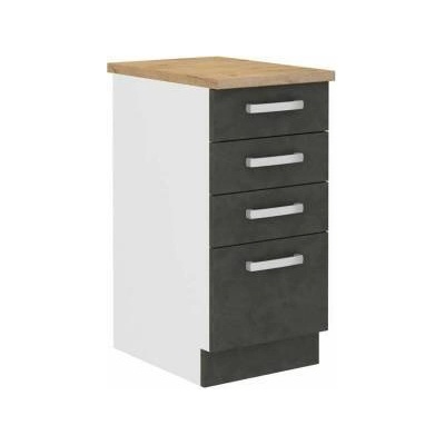 BigBuy Home Помощна мебел 60 x 40 x 80, 4 cm Сив