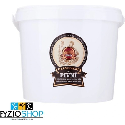 Saela Pivná soľ do kúpeľa 3kg