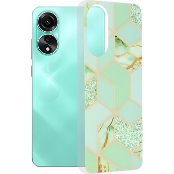 Techsuit Marble Калъф за Oppo A78 4G - Зелена KP29199 (29199)