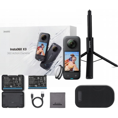 Insta360 Insta360 X3 5.7K 360 Action Camera - Adventure Bundle
