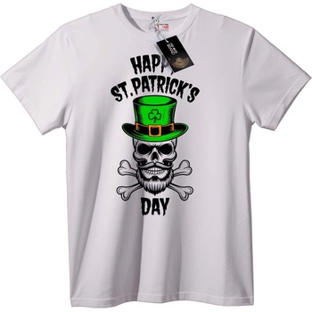 NOONEBRAND Тениска St. Patrick's Day Skull - 6XL, Black