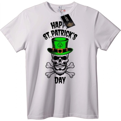 NOONEBRAND Тениска St. Patrick's Day Skull - 6XL, Black