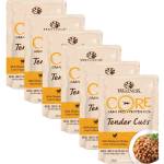 Wellness Core Tender Cuts пиле и пилешки черен дроб 6 x 85 г