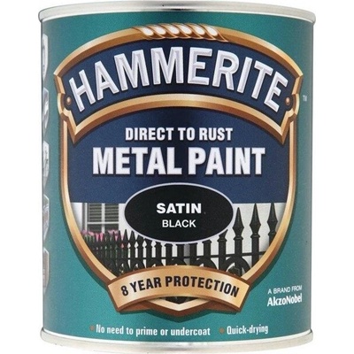 Hammerite Satin 0,75 l čierna