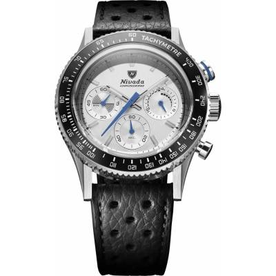 Nivada Grenchen Chronoking Meca Racing Grey - Inter. Bezel