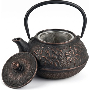 Berlingerhaus Чугунен чайник с цедка от неръждаема стомана Black Rose 850ml 55993 (BH/6531)