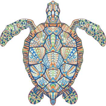 HARAHU Дървено пъзел - Sea Turtle / S KP21921 (21921)