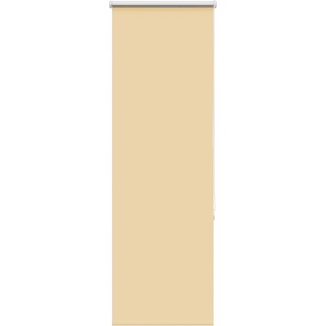 vidaXL Ролкова щора Blackout Бежова 50x130 cm Ширина на плата 45, 7 cm (4010702)
