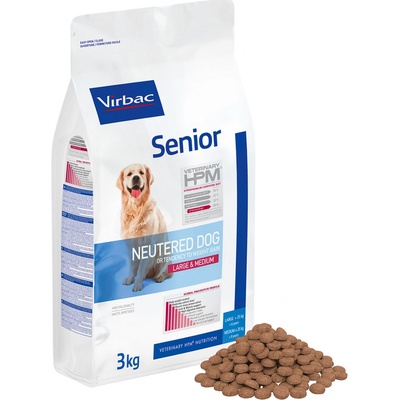 Virbac Veterinary HPM Senior Neutered Large & Medium Dog 12 kg