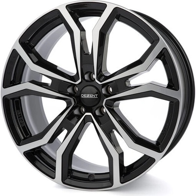 Dezent TV black 9x20 5x108 ET38,5 black polished