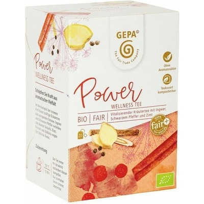 Gepa Wellness povzbuzující čajová směs BIO VEGAN 30 g