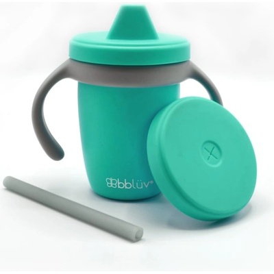 BBLÜV Sippy Küp tréninkový hrnek Aqua 240 ml
