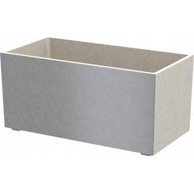 Granisil granitový květináč KUBI 60 cm Béžový – Hledejceny.cz