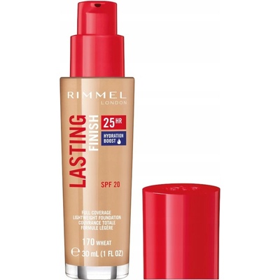 Rimmel Lasting Finish 25hr Hydration Boost make-up 170 Wheat 30 ml
