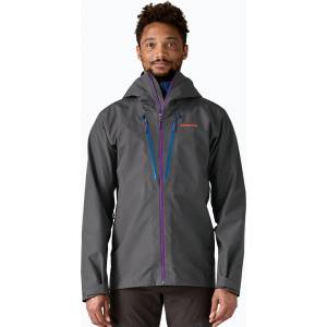 Patagonia Мъжко яке за дъжд Patagonia Triolet forge grey w / p6 blue