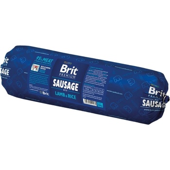 Brit Sausage with Lamb & Rice 0,8 kg