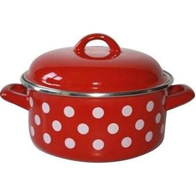 METALAC kastrol + poklice pr.18cm 2l PUNTÍK ČRV