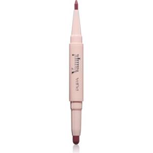 PUPA Vamp! Creamy Duo червило и молив за контур за устни 2 в 1 цвят 018 Mauve Rose 0.8 гр