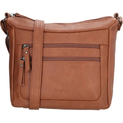 Hnedá elegantná crossbody kabelka „Emerylis”