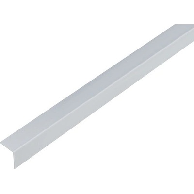 Alberts L profil PVC hliník sivý 25x15x1 mm 2,6 m