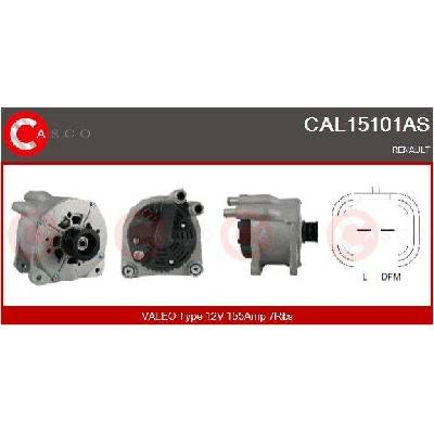 Generátor CASCO CAL15101AS