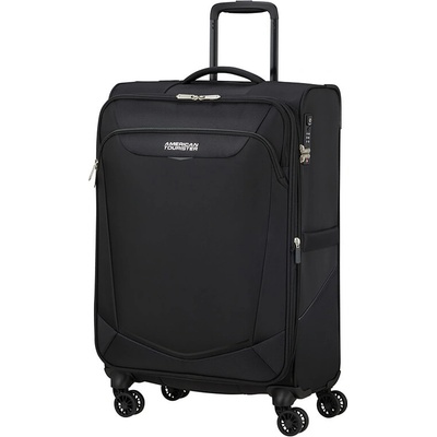 American Tourister Summerride Spinner M Exp ME7-09005 Black 70l