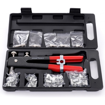 KRAFT&DELE Nýtovací kleště pákové na nýtovací matice M3-M8 106ks KD10555 – Zboží Dáma