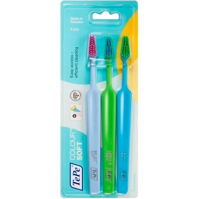 TePe Colour Select мека четка за зъби 3 бр