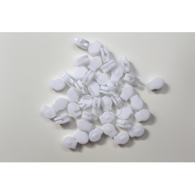 Jezdec k nekonečnému zipu - bílý plastový – Zboží Mobilmania