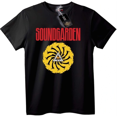 NOONEBRAND Тениска Soundgarden лого - M, White