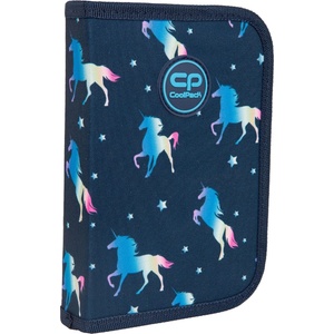 COOLPACK Ученически несесер Cool Pack Clipper - Blue Unicorn (F076670)