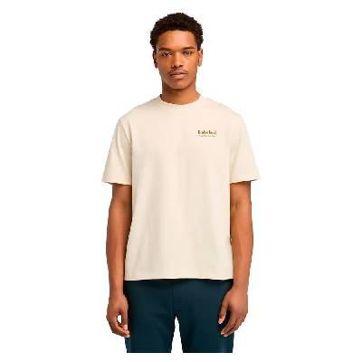 Тениска Timberland Rugged Active Gear Back Graphic short sleeve T-shirt - Beige (Angora / Green Gables)