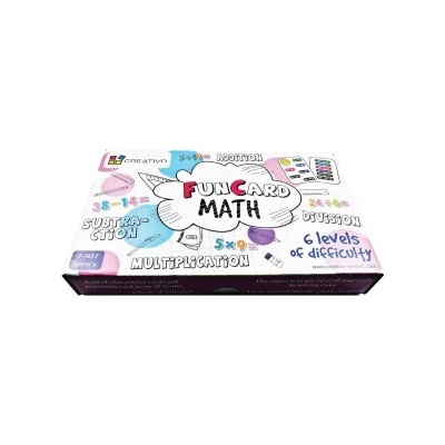 Creativo - Fun Card Math (Addition, Subtraction, Multiplication, Division)