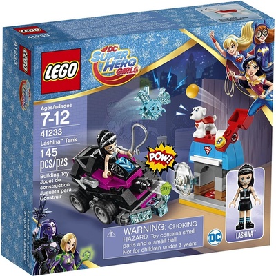 LEGO® DC SUPER HERO GIRLS 41233 Lashina a vozidlo na akcie