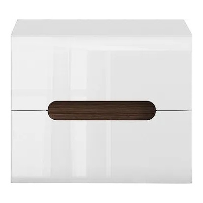 Black Red White Нощно шкафче с 2 чекмеджета azteca trio kom2s/4/5