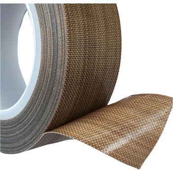 3M 5451 Teflónová páska vystužená sklenenými vláknami 0,14 mm x 25 mm x 3 m hnedá