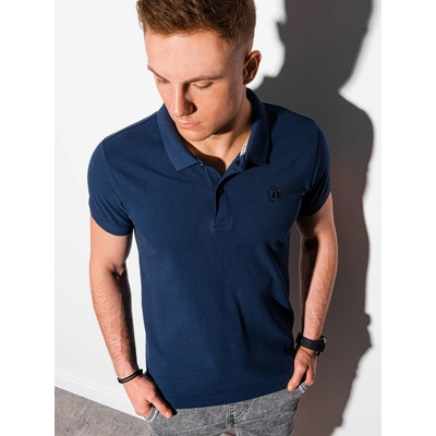Ombre Clothing pánské basic polo tričko Douglas navy