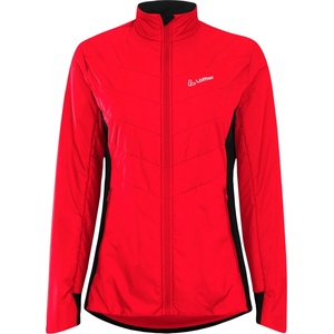 Löffler Дамско синтетично яке Löffler Women's Iso-Jacket Elements CF PL60 Synthetic jacket - Red - размер 46 (EU) (104-6025-0516)