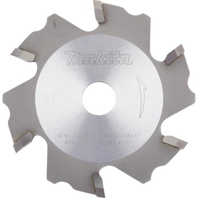 Makita B-48832 drážkovací fréza tvrdokov Vnější Ø 118 mm 1 ks