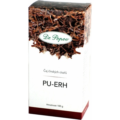 Dr.Popov Pu-Erh polofermentovaný čaj 100 g