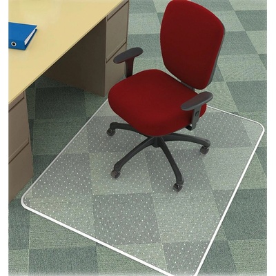 Q-connect Podložka pod stoličku na tvrdé podlahy v tvare T 122x91,4cm