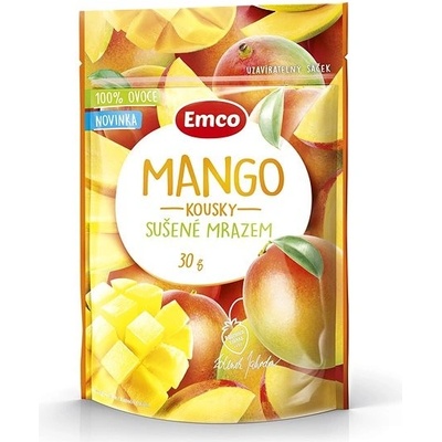 EMCO Lyofilizované ovoce Emco Mrazem sušené mango 30 g