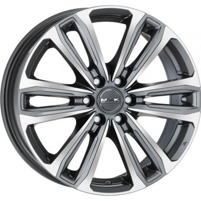 MAK SAFARI 8,5x20 6x139,7 ET45 gunmetal mirror
